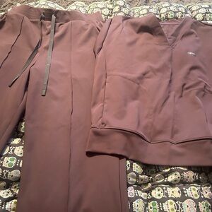 Figs plum FormX Scrubs